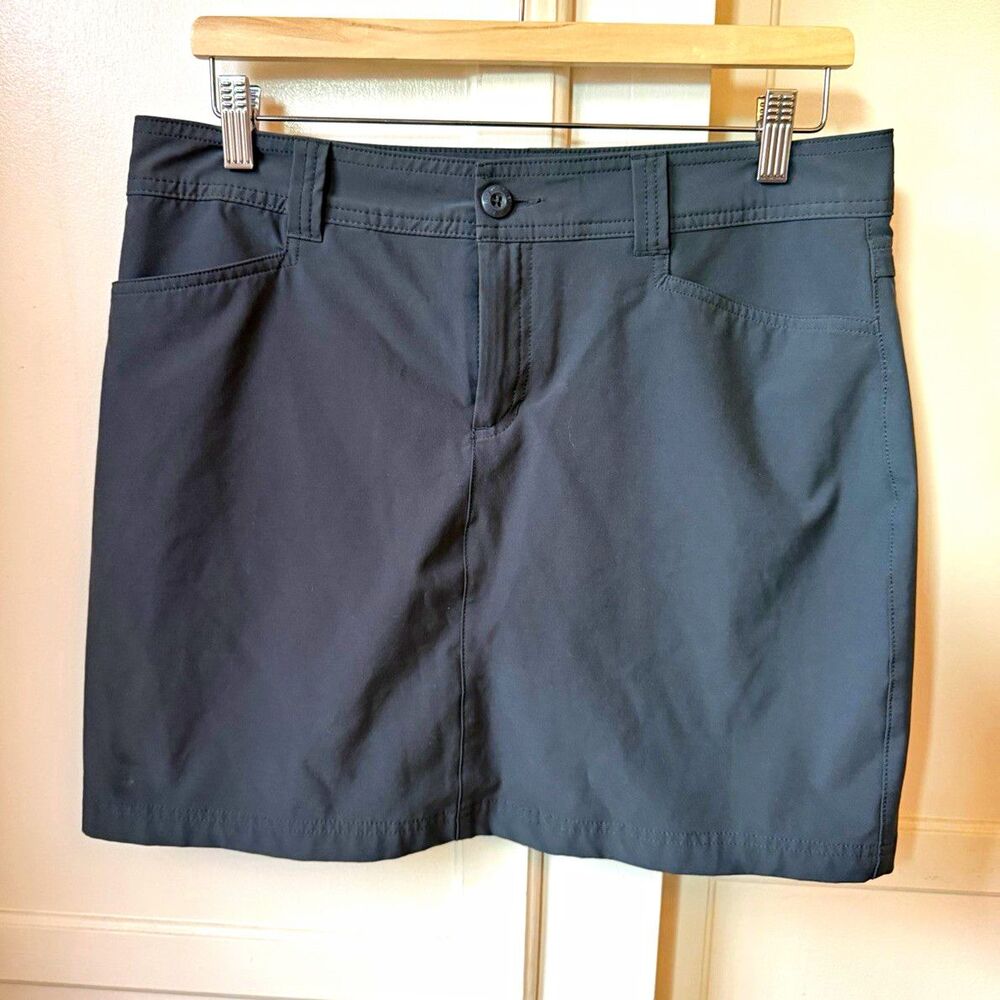 Eddie Bauer Adventurer 2.0 Gray Skort with Built-In Shorts, Women’s Size 8